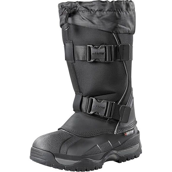 Baffin Men's Impact Mid-calf Boots for Extreme Cold Weather - Black Size 10